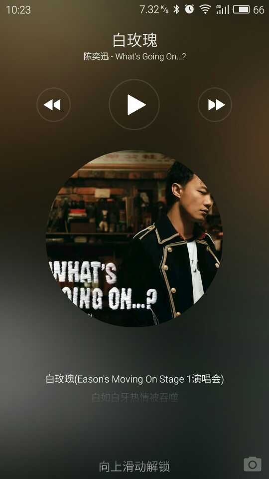 为什么我的锁屏音乐没有顺序播放的切换按钮-